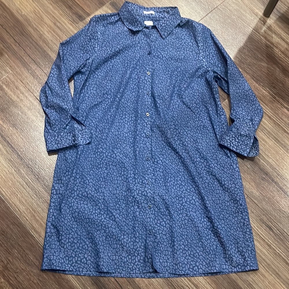 Chico’s Coolmax Shirt Dress - Picture 3 of 9